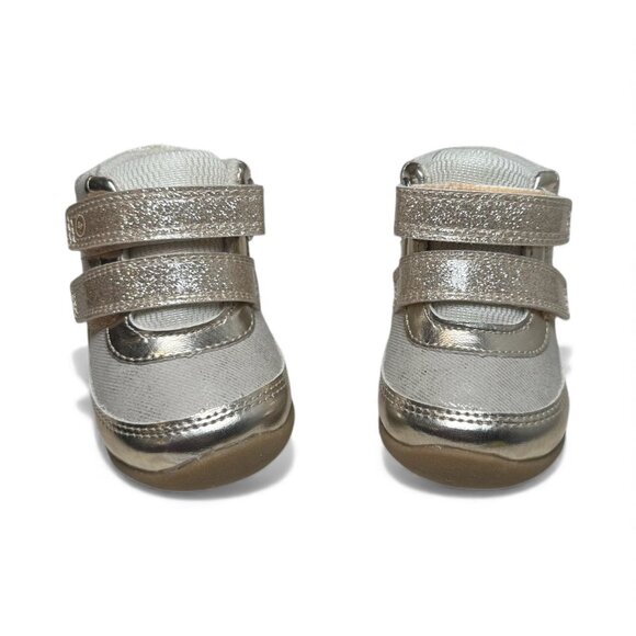 Stride Rite Bennett First Walker Bootie Infant Toddler Shoes Size 3 Soft Motion - Picture 5 of 9